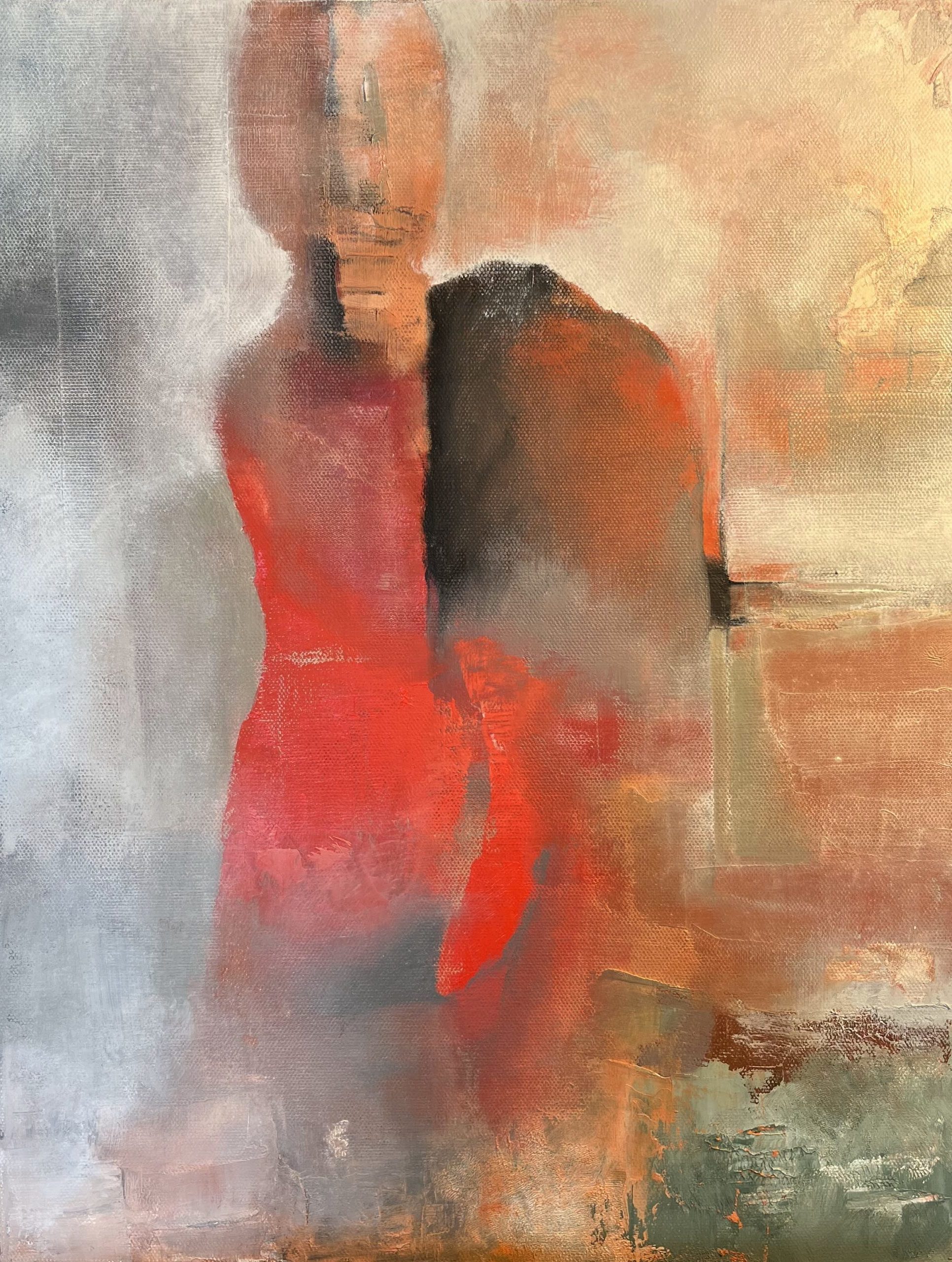 With/Stand, Oil on Canvas